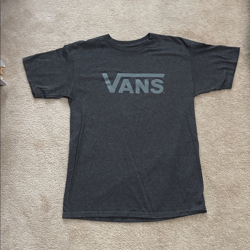 Vans Dark Gray Short Sleeve Tee